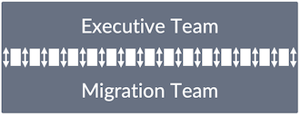 Close cross-team collaboration across functions and hierarchies.