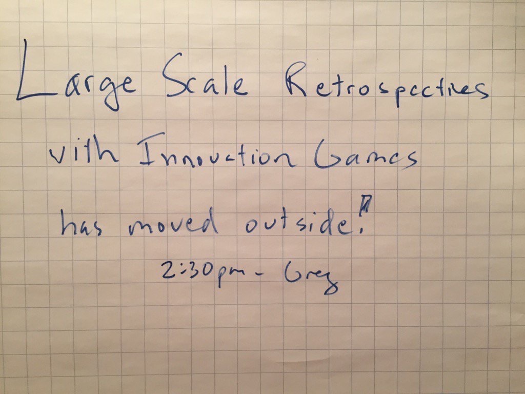 large scale retrospectives 1